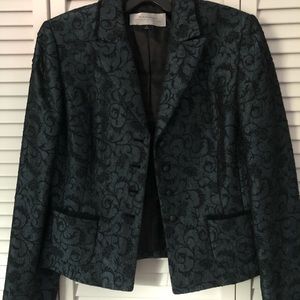 Dark Blue Tahari Formal Suit